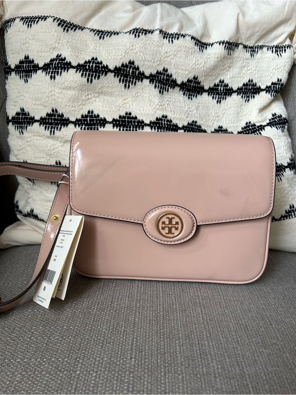 Tory Burch Pink Shoulder/Crossbody Bag